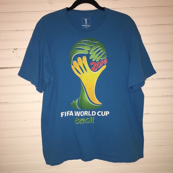 Fifa World Cup Other - 2014 OFFICIAL FIFA WORLD CUP BRAZIL SIZE XL TEE